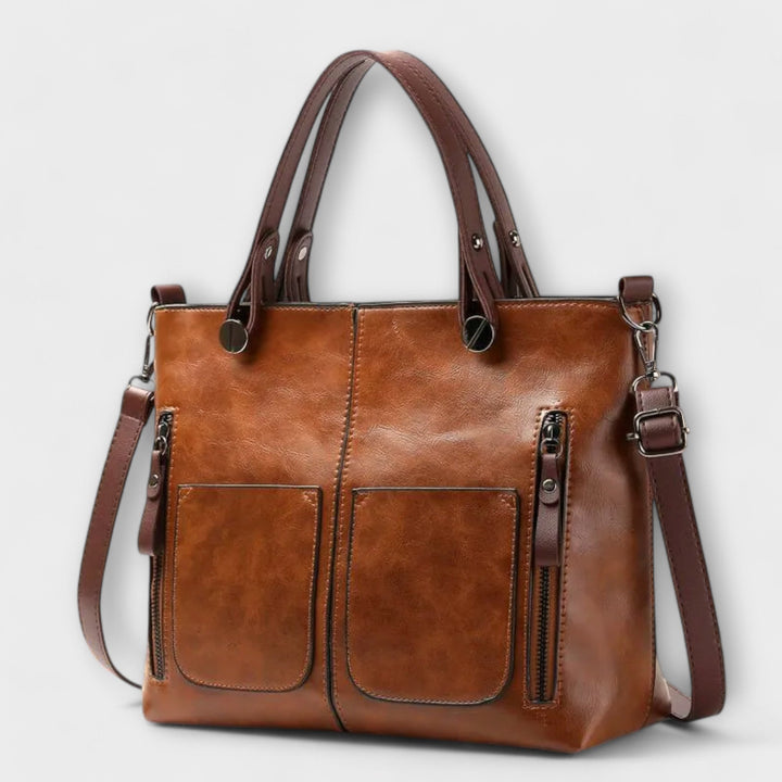 Lora. - Elegant Leather Bag