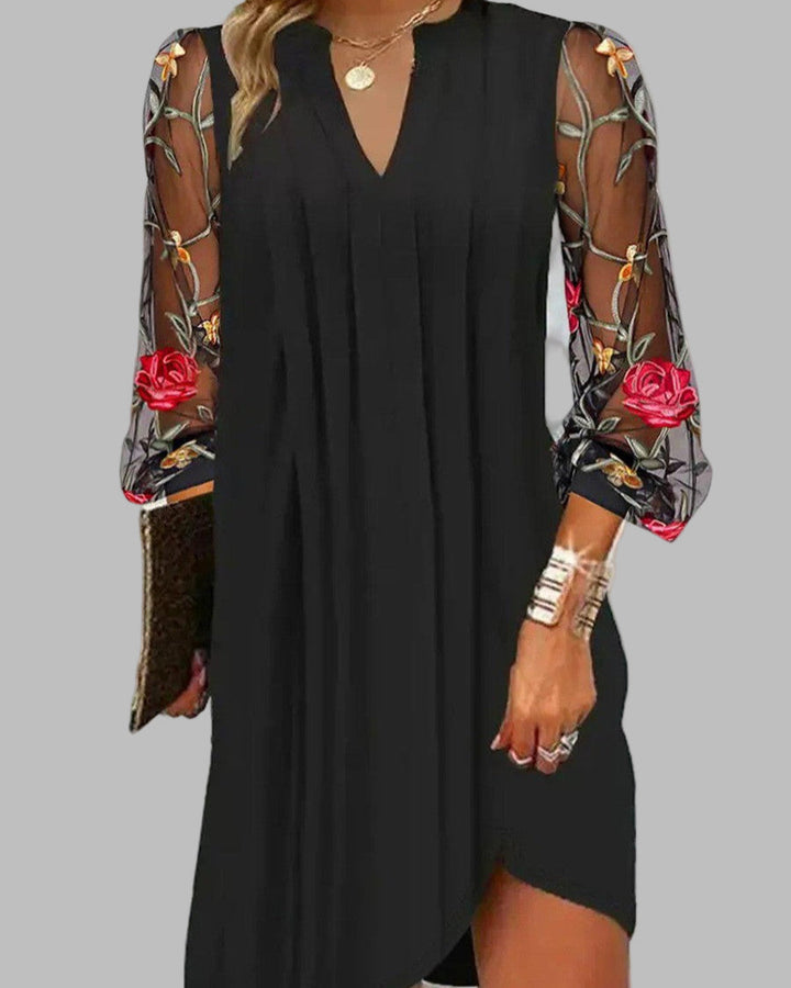 Rosalie I Midnight Bloom Dress