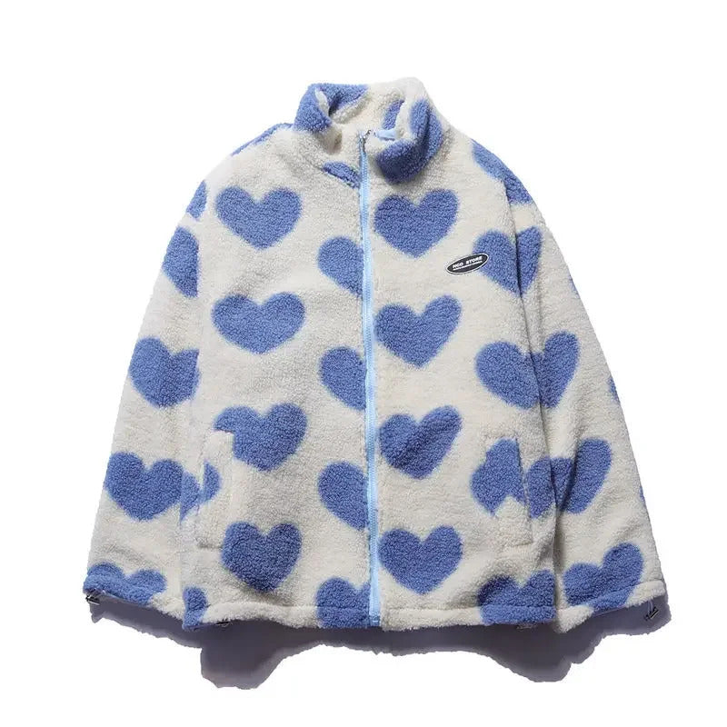 Rhea | Reversible Heart Jacket