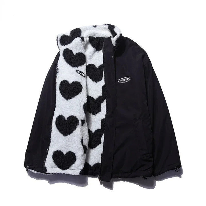 Rhea | Reversible Heart Jacket