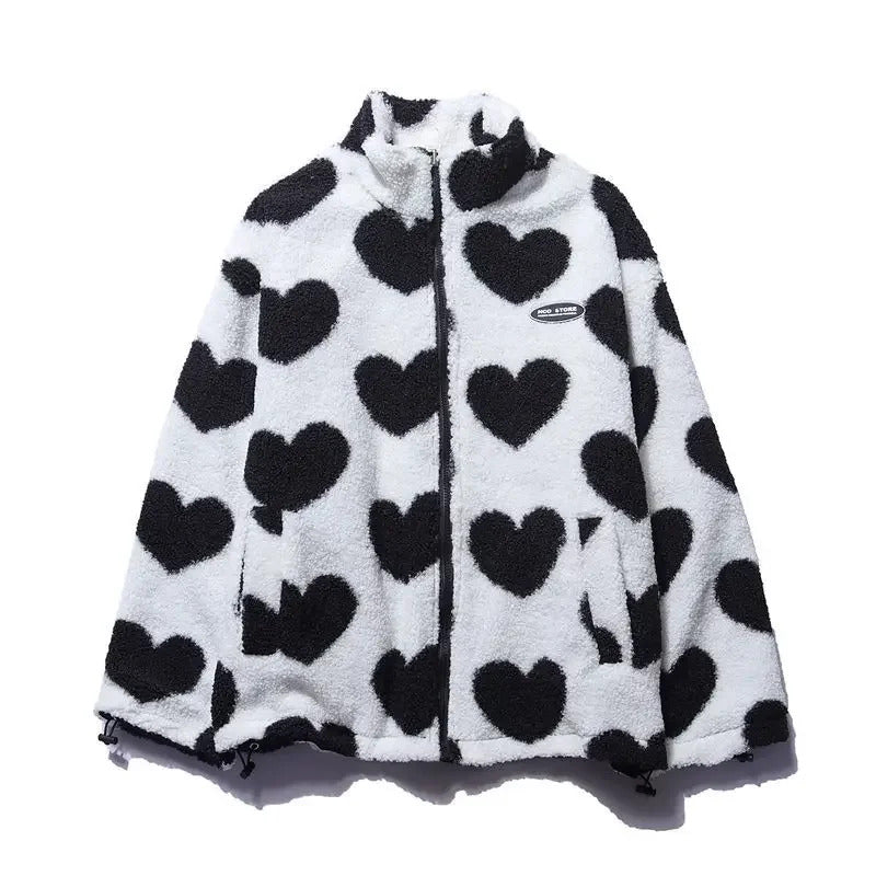 Rhea | Reversible Heart Jacket