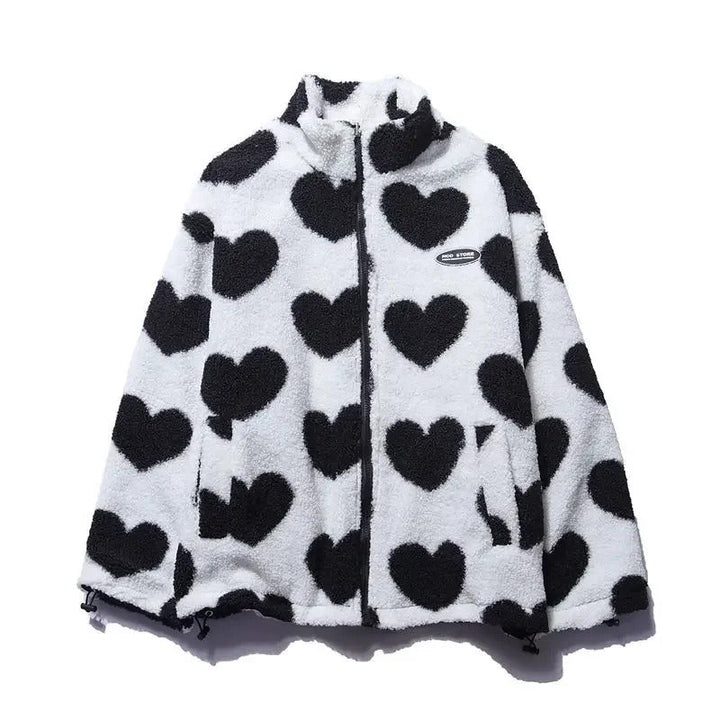 Rhea | Reversible Heart Jacket