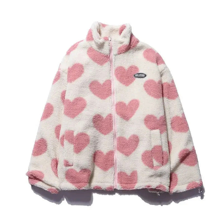 Rhea | Reversible Heart Jacket