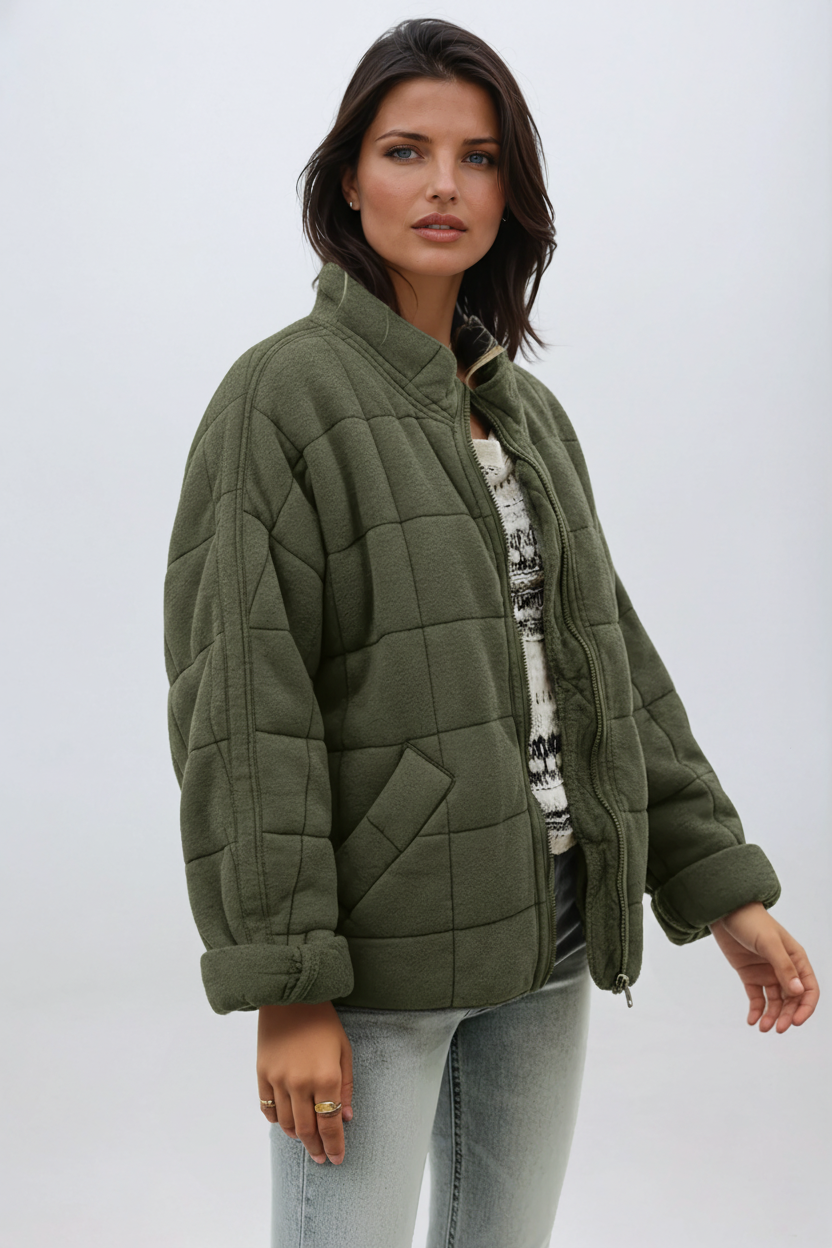Helene | Oversized Quilted Jacket