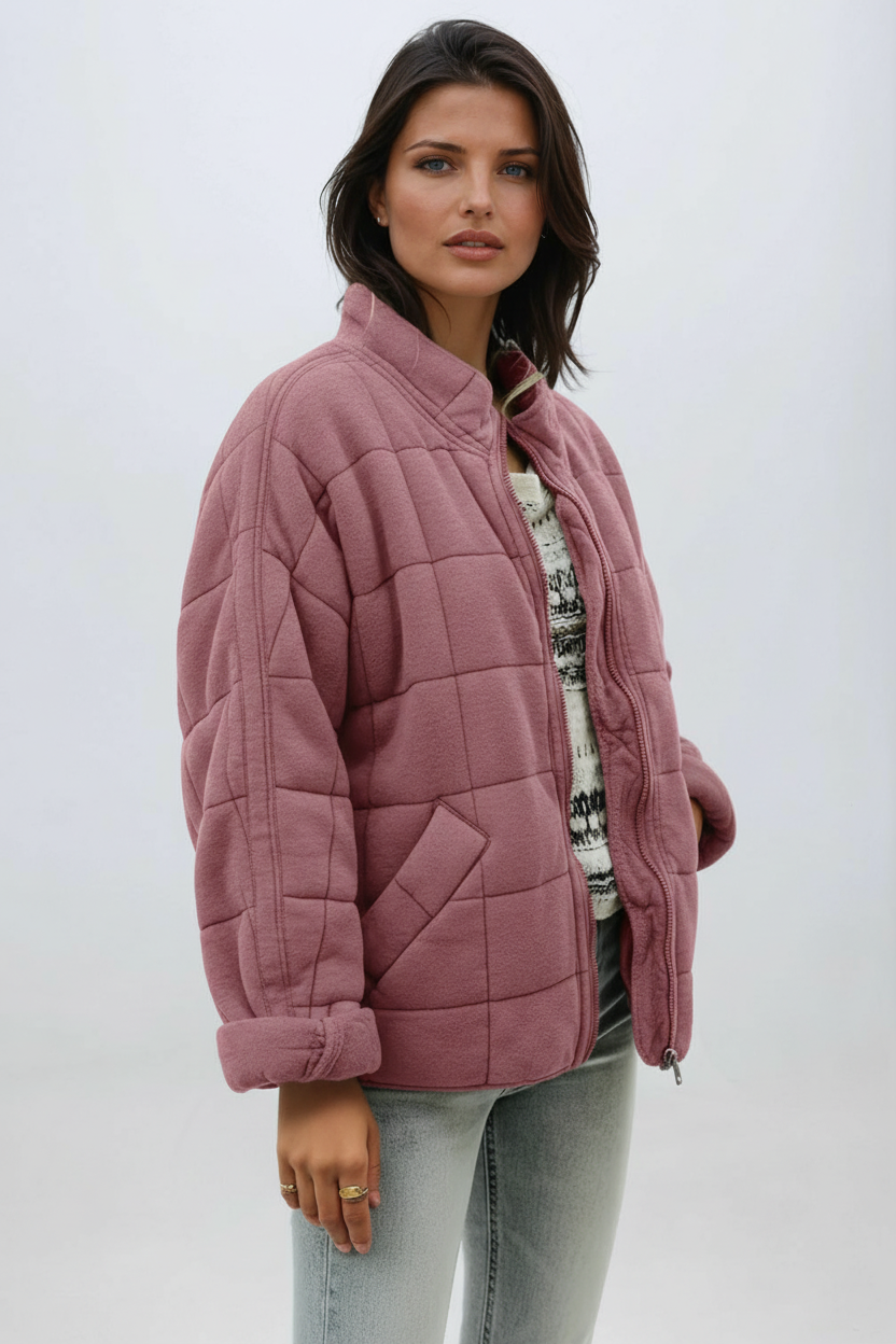 Helene | Oversized Quilted Jacket