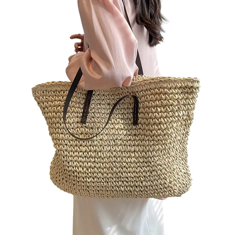 Lora - Woven Tote Bag