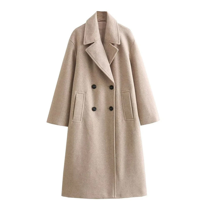 Arielle - Timeless Long Coat for Effortless Sophistication