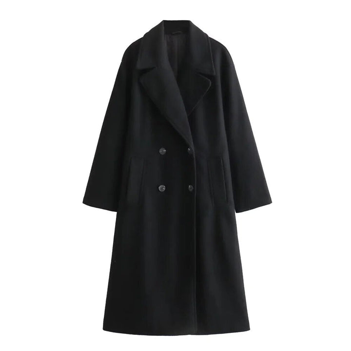 Arielle - Timeless Long Coat for Effortless Sophistication