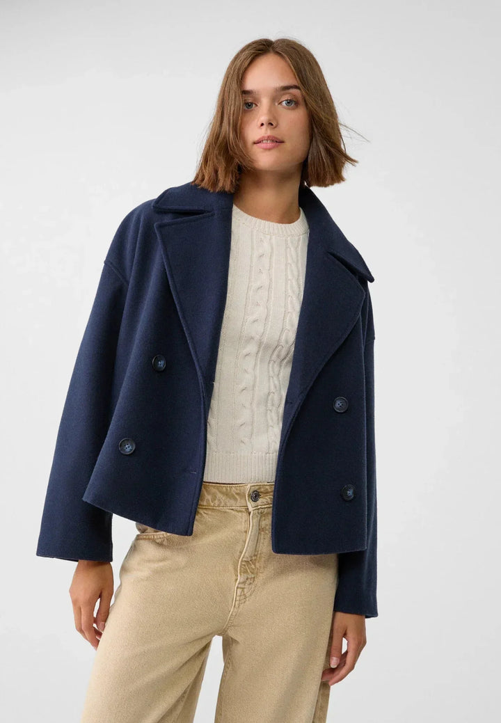 Melrani | Short Double-Breasted Coat